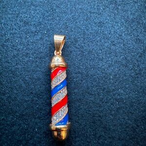 Elegant Gold and Multicolor Pendant